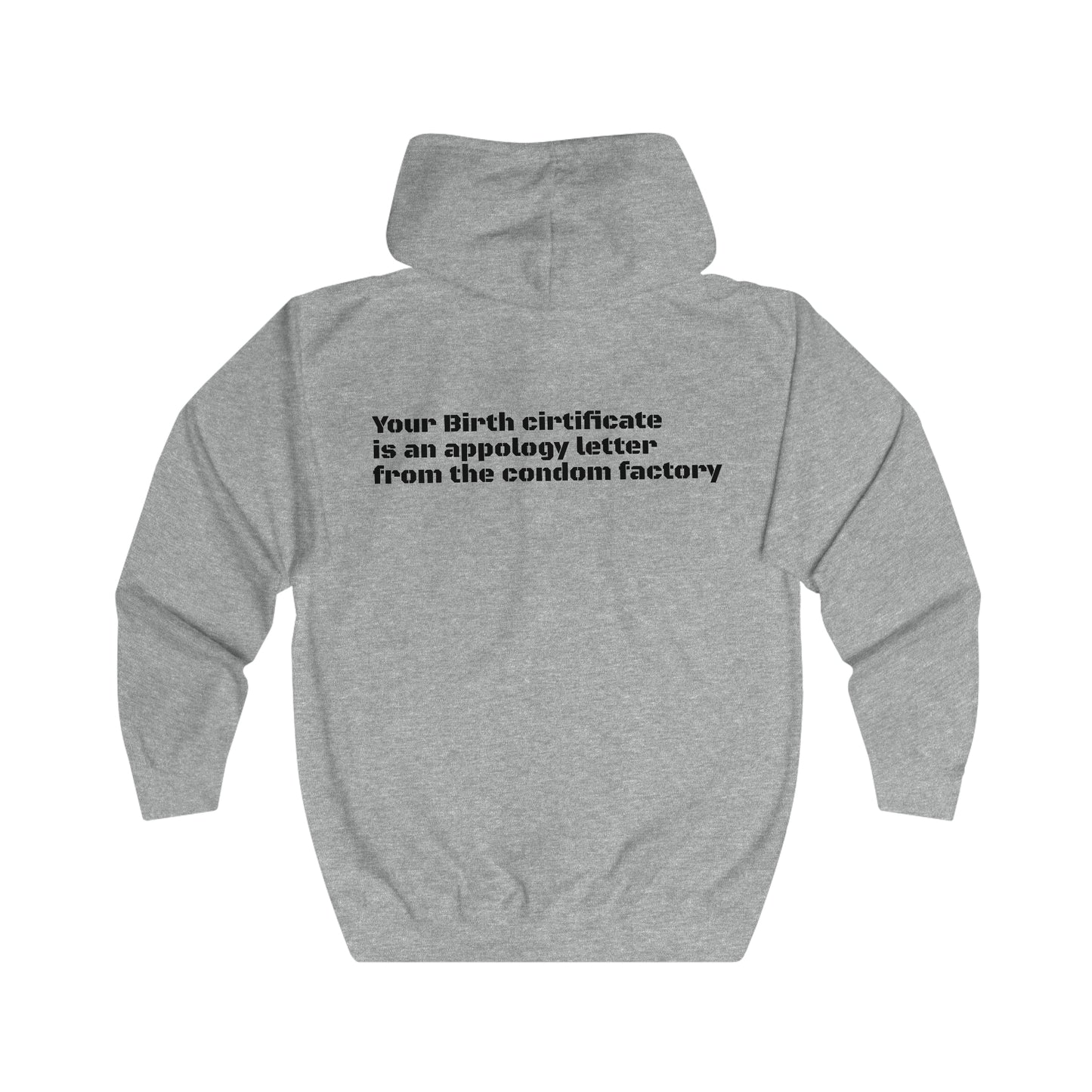 Unisex Full Zip Hoodie