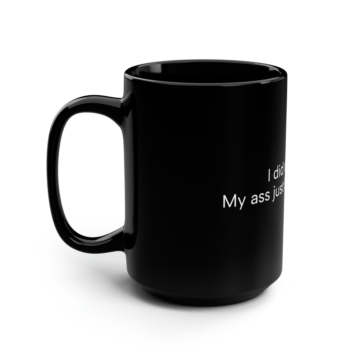 Black Mug, 15oz Fart