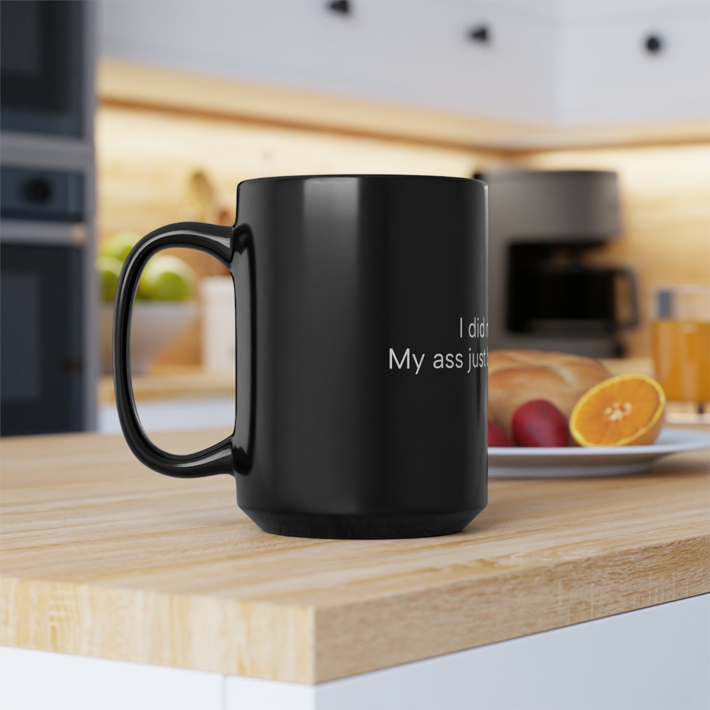 Black Mug, 15oz Fart